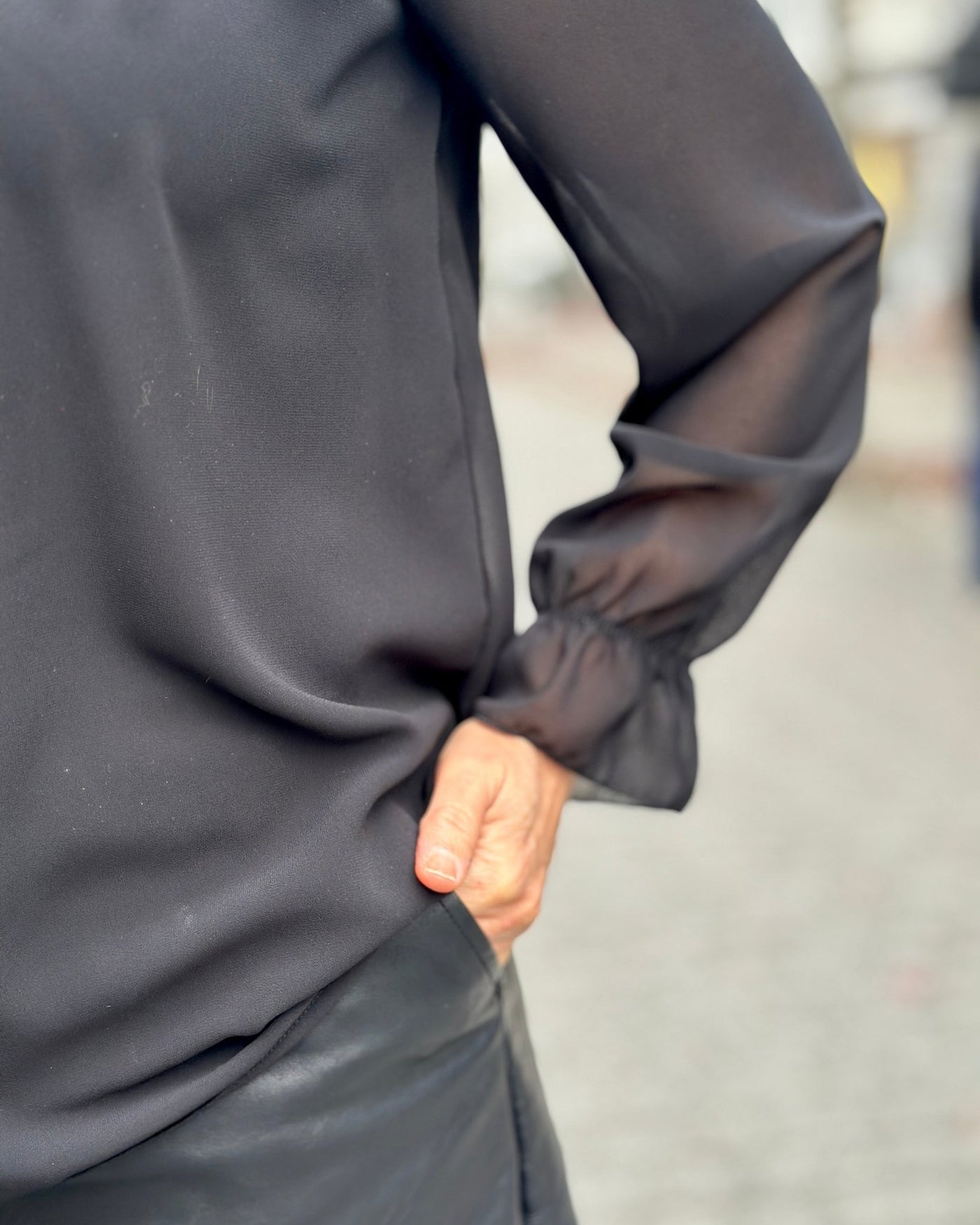 Bluse m brod anglais