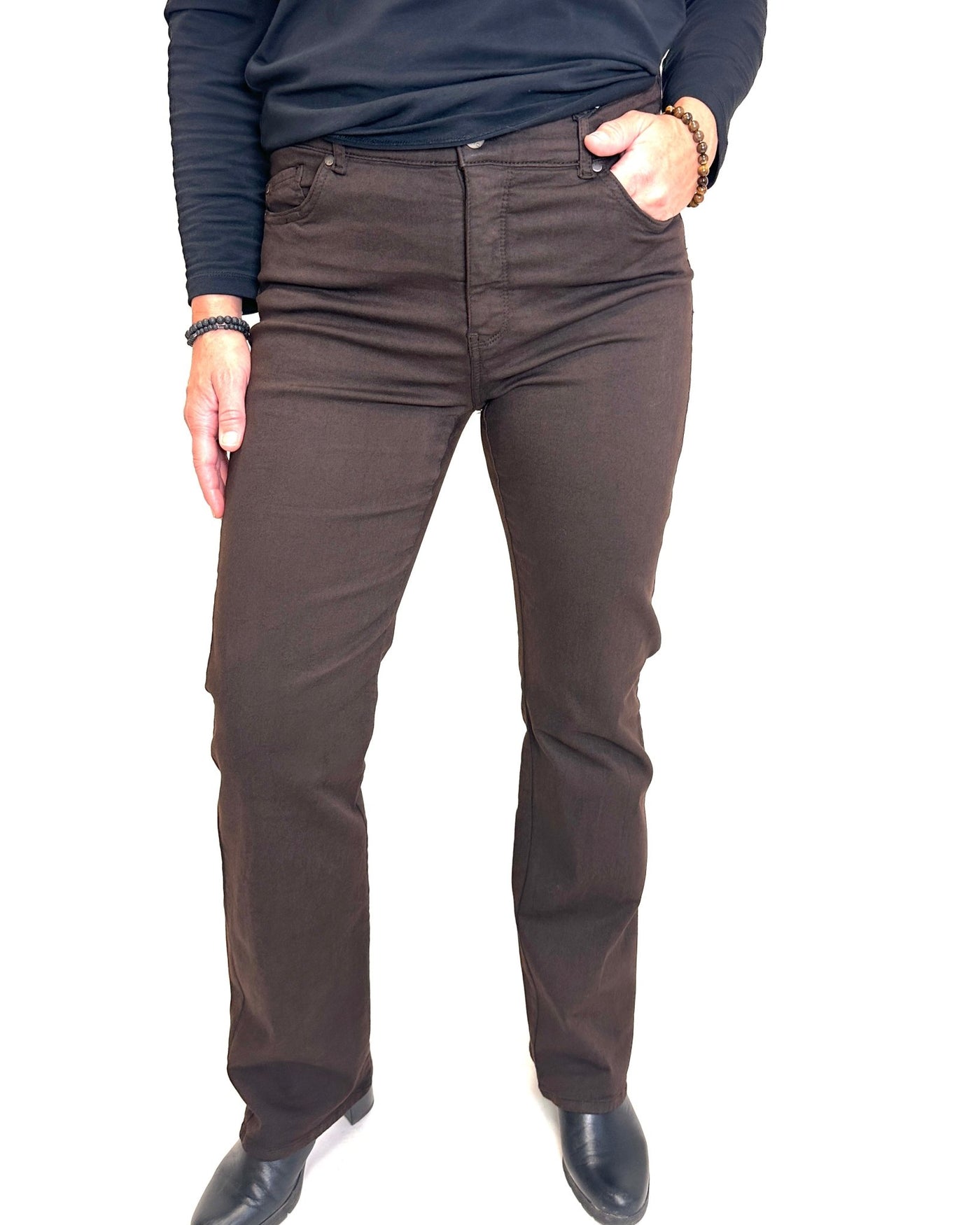 80 Magic fit flared stretch