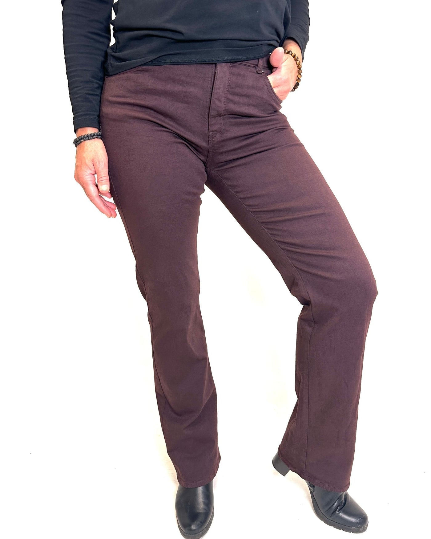 80 Magic fit flared stretch