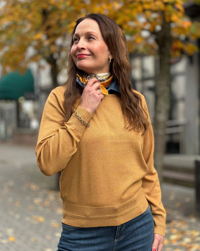 Pullover i viskose