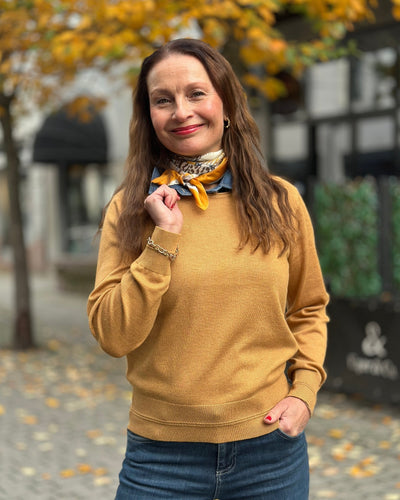 Pullover i viskose