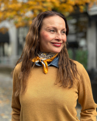 Pullover i viskose