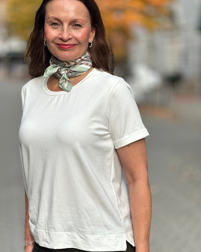 BOXY base T-Shirt bomull stretch