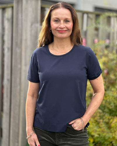 BOXY base T-Shirt bomull stretch