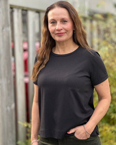 BOXY base T-Shirt bomull stretch