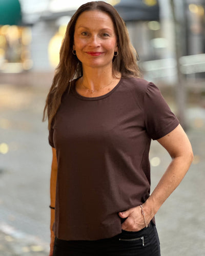 BOXY base T-Shirt bomull stretch