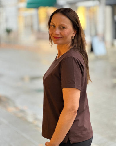BOXY base T-Shirt bomull stretch