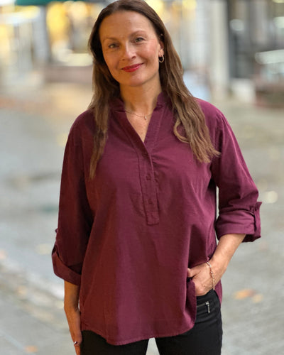 Cord fløyel  bluse