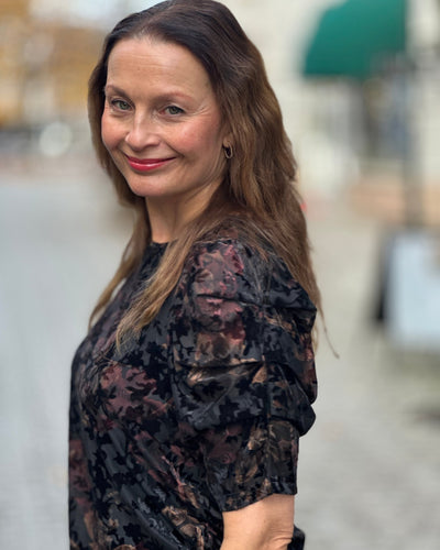 Nellie topp m/kort erm