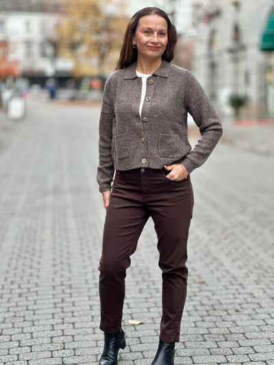 Cardigan med paljetter