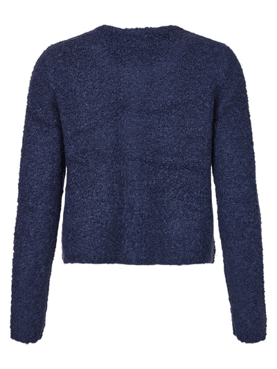 Cardigan m/gull knapper