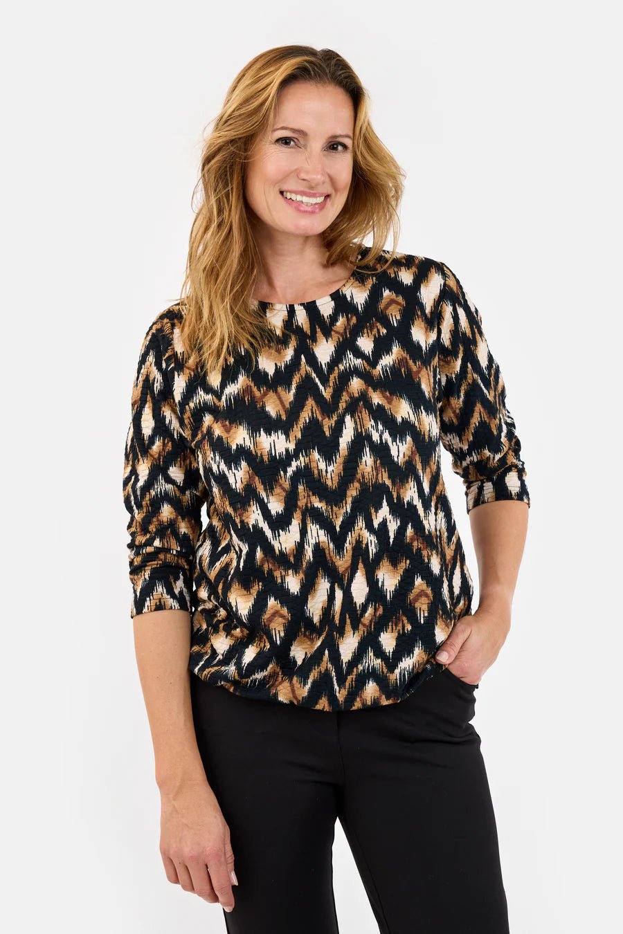 T-Shirt bluse m print