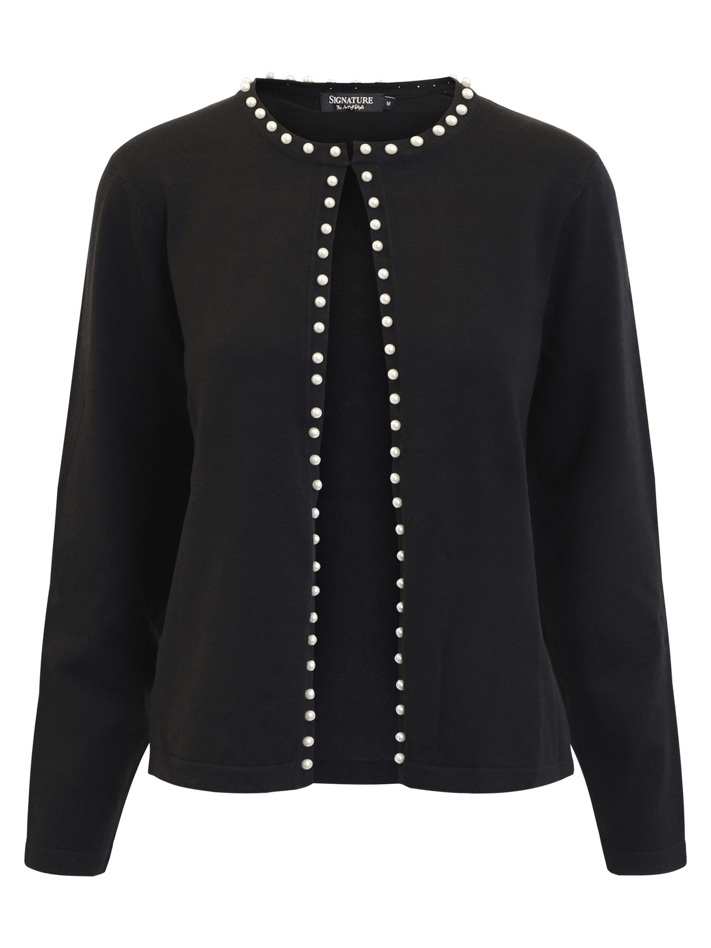 Cardigan med perle detaljer