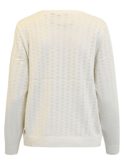 Genser med hullmønster