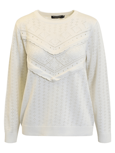 Genser med hullmønster