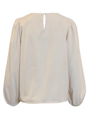 Bluse m litt glitter