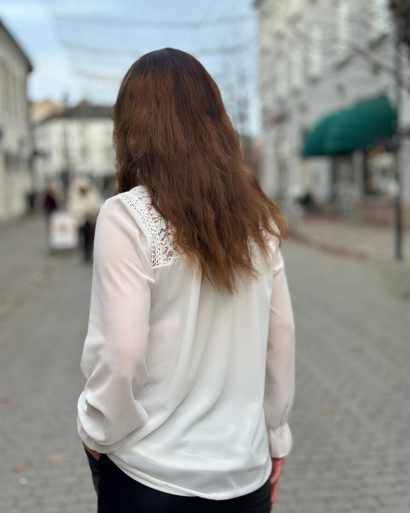 Bluse m brod anglais