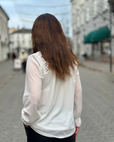 Bluse m brod anglais