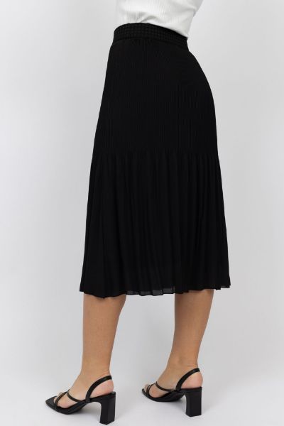 Rise skjørt med plisse