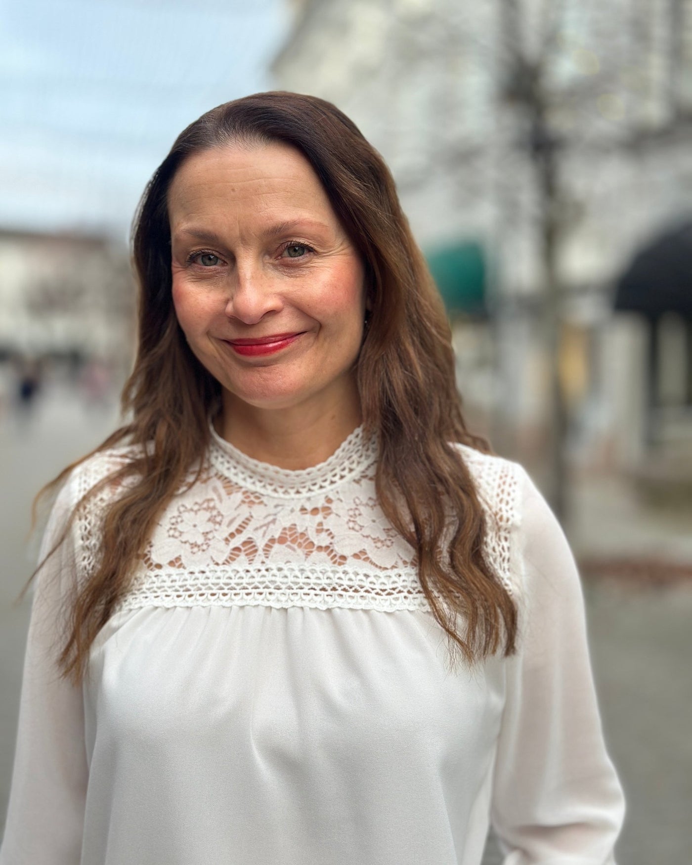 Bluse m brod anglais