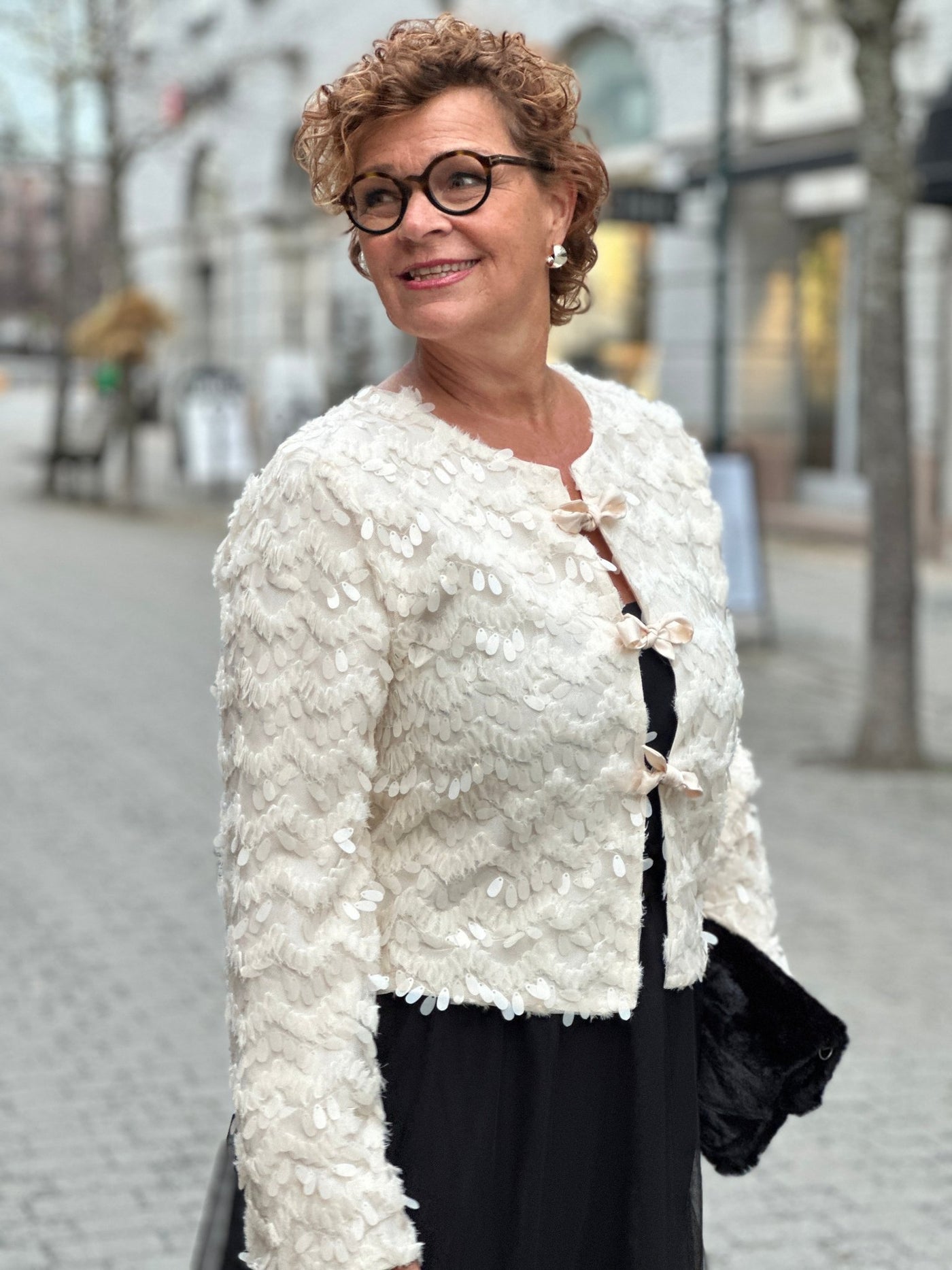 Luo Jacket Paljetter