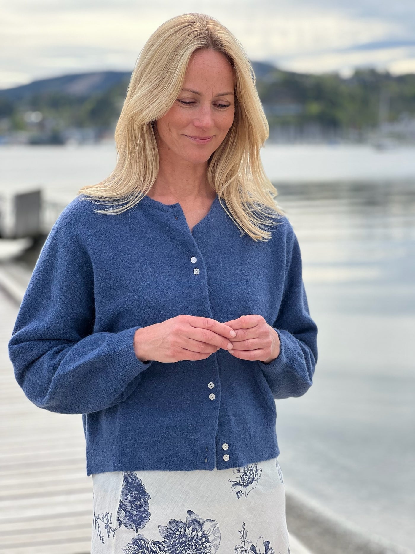 NinellPW Cardigan mohair miks