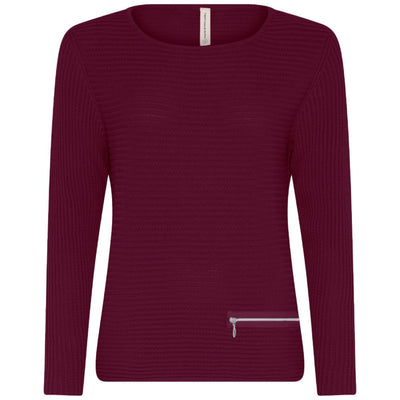 Jumper w. zipper - Genser