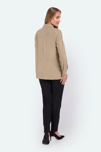 Blazer m snøring i livet