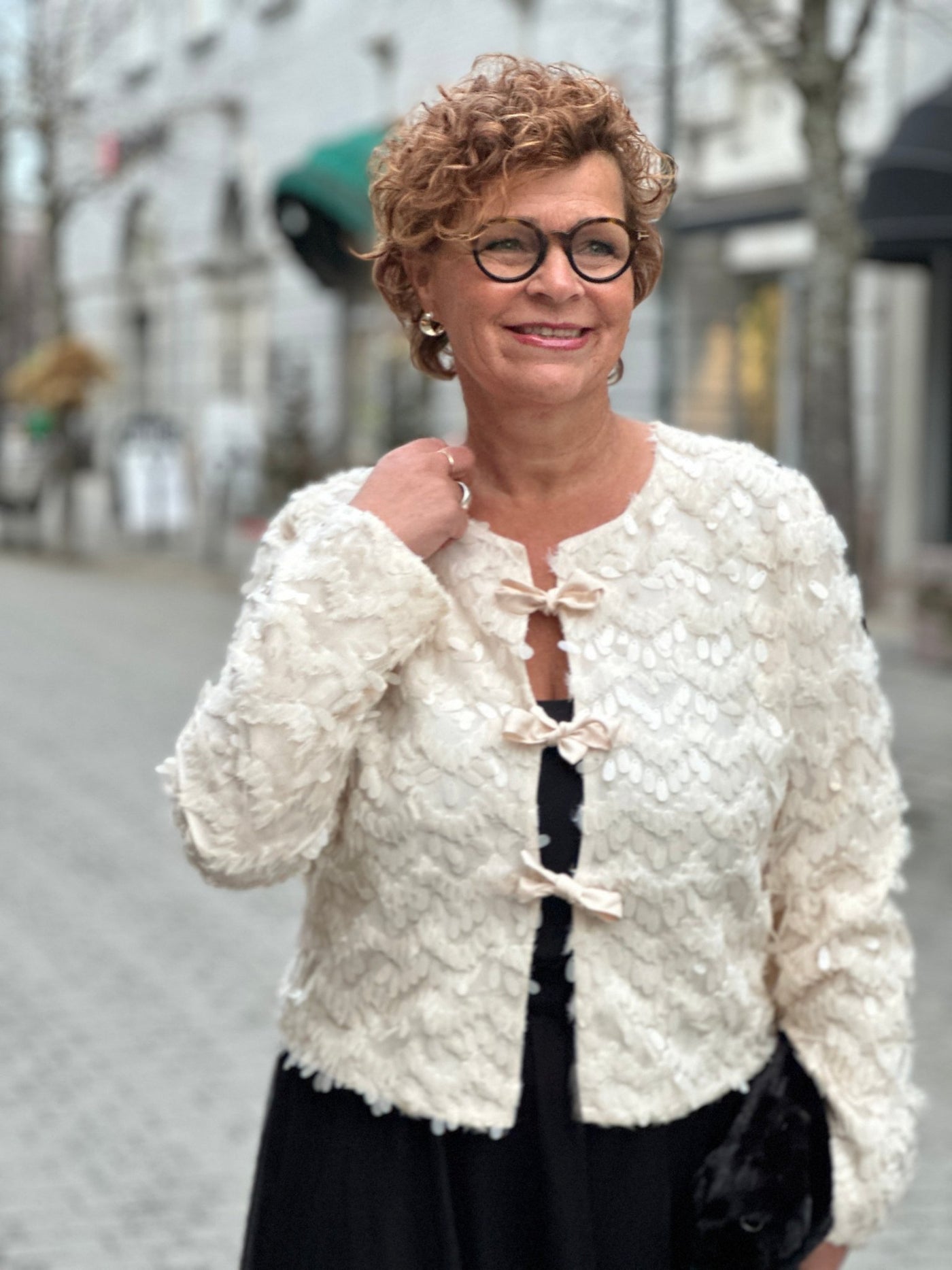 Luo Jacket Paljetter