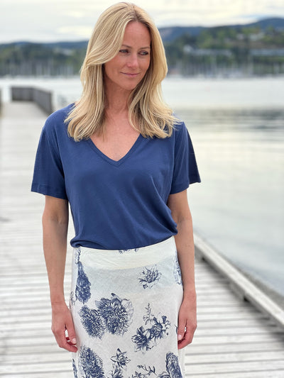 RionaPW T-shirt lin/viskose