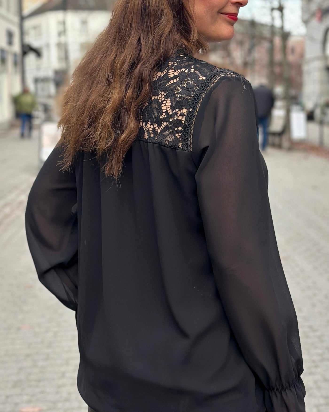 Bluse m brod anglais