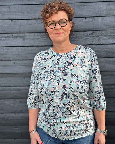 Bluse p print-Bluser og skjorter-JENSEN