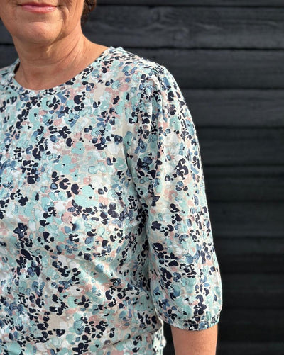 Bluse p print-Bluser og skjorter-JENSEN