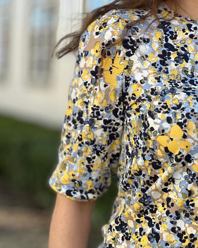 Bluse p print-Bluser og skjorter-JENSEN