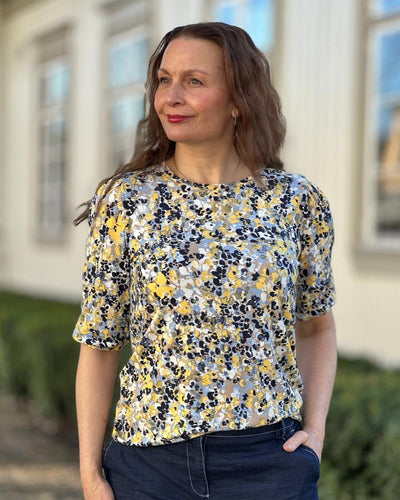 Bluse p print-Bluser og skjorter-JENSEN