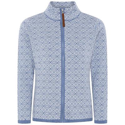 Cardigan m glidelås og hals-Cardigans-Skovhuus