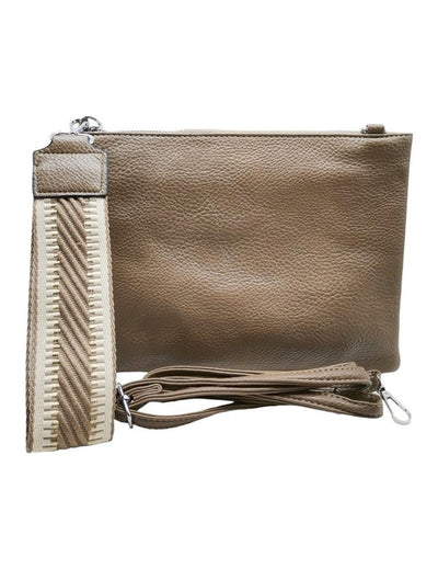Clutch m vevd og vanlig reim-Vesker-Found By Stili