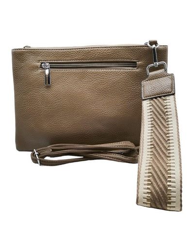 Clutch m vevd og vanlig reim-Vesker-Found By Stili