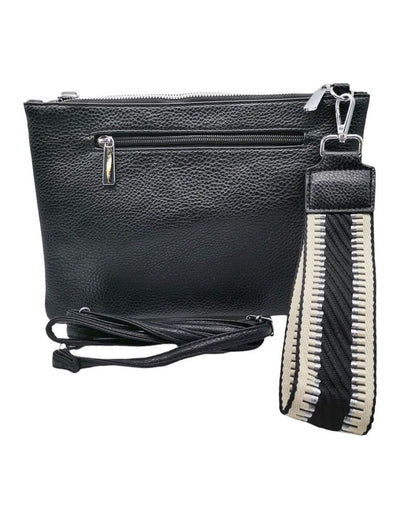 Clutch m vevd og vanlig reim-Vesker-Found By Stili