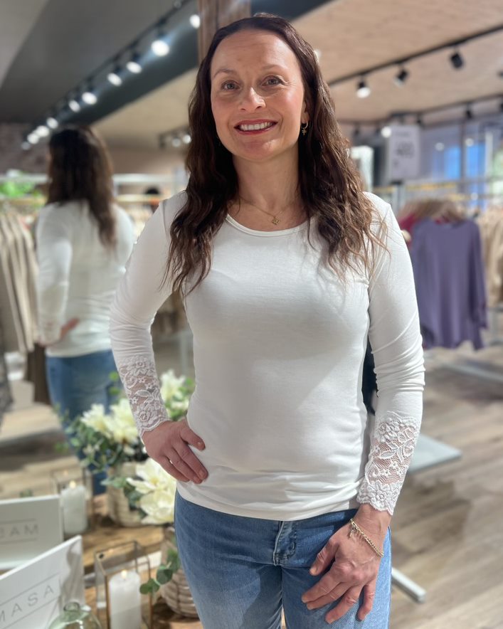 Viskose topp m blonder