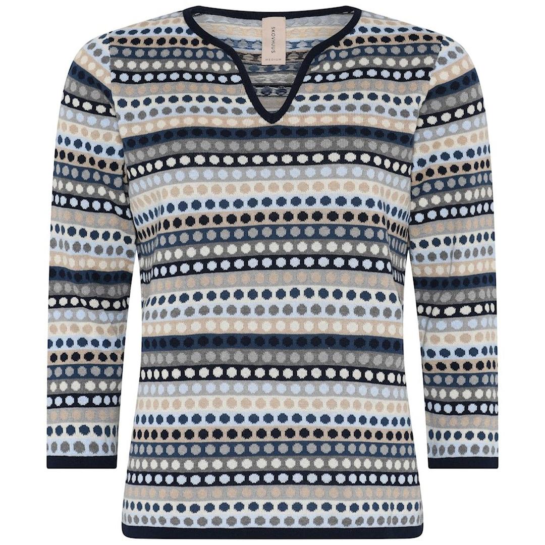 Genser 3/4 arm og V/Hals-Gensere og veste-Skovhuus