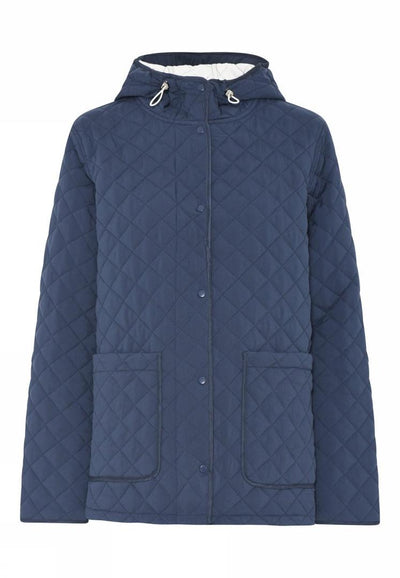 Jakke quiltet m hette-Jakker og Veste (Ytterplagg)-Etage