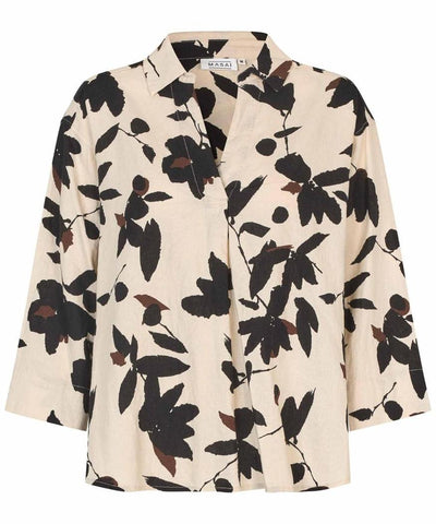 MaDarale bluse/v-hals-Bluser og skjorter-MASAI