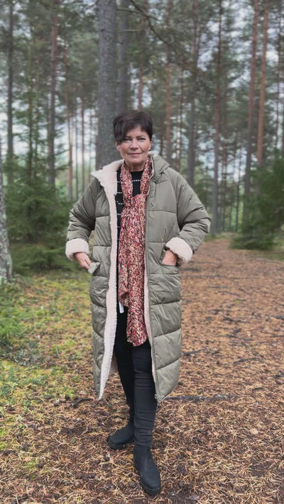Teddy kåpe vendbar