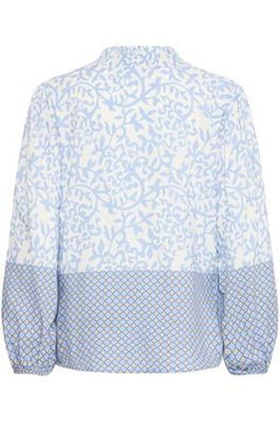 SBBOLETTE Bluse med v-hals-Bluser og skjorter-Sorbet