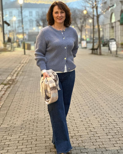 SBGULVIG Strikket Cardigan-Cardigans-Sorbet