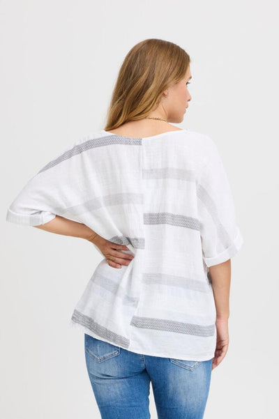 SBKARLINE 3/4 TOPP-Topper og t-shirts-Sorbet