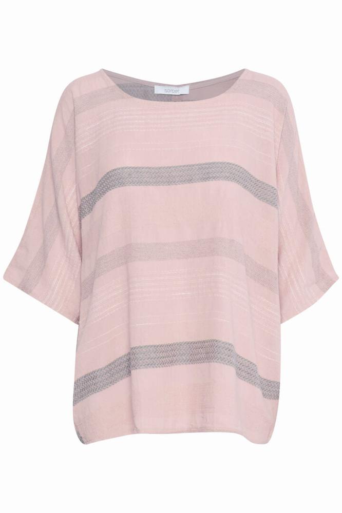 SBKARLINE 3/4 TOPP-Topper og t-shirts-Sorbet