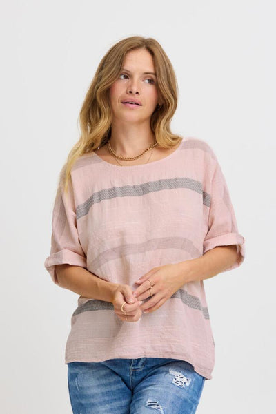 SBKARLINE 3/4 TOPP-Topper og t-shirts-Sorbet
