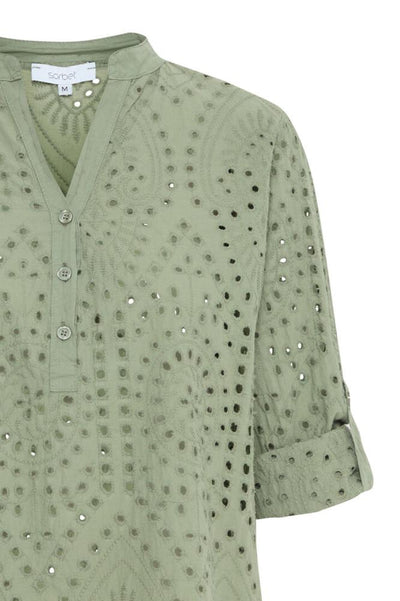 SBMILEA BLOUSE-Bluser og skjorter-Sorbet